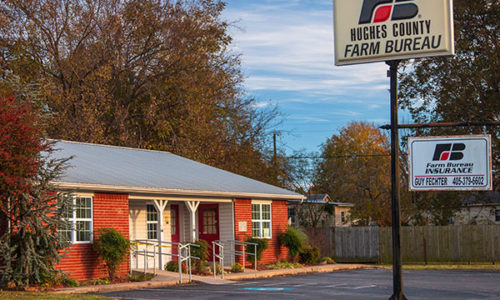 Hughes County Farm Bureau Office - Holdenville